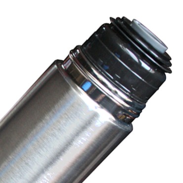 Preview: Fox Outdoor Vakuum-Thermoskanne, Schraubverschluss mit Druckknopf-Ausgießer